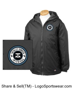TTI Fleece-lined Waterproof Jacket (4003) Design Zoom
